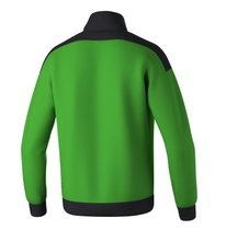 Erima Training Jacket Change (recycled Polyester, high wearing comfort) green/black/white boys