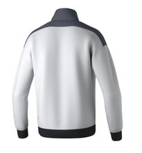 Erima Training Jacket Change (recycled Polyester, high wearing comfort) white/grey/black boys