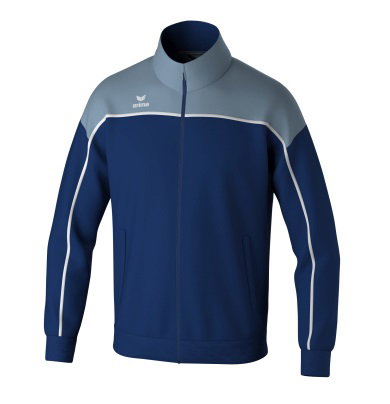Erima Trainingsjacke Change (rec. Polyester, hoher Tragekomfort) navyblau/denimblau/weiss Jungen