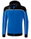 Erima Trainingsjacke Change mit Kapuze (rec. Polyester, strapazierfähig,Reißverschlusstaschen) blau/schwarz Herren