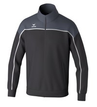 Erima Training Jacket Change (recycled Polyester, high wearing comfort) black/grey/white Men's