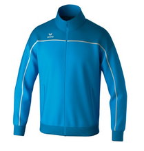 Erima Training Jacket Change (recycled Polyester, high wearing comfort) curacao blue/white Men's