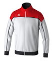 Erima Trainingsjacke Change (rec. Polyester, hoher Tragekomfort) weiss/rot/schwarz Herren