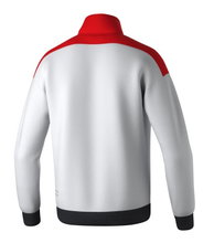 Erima Training Jacket Change (recycled Polyester, high wearing comfort) white/red/black Men's
