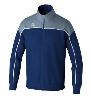 Erima Training Jacket Change (recycled Polyester, high wearing comfort) navy blue/denim blue/white Men's