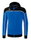 Erima Trainingsjacke Change mit Kapuze (rec. Polyester, strapazierfähig, mit Reißverschlusstaschen) blau/schwarz Jungen