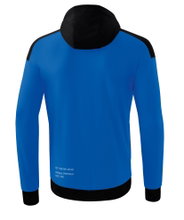 Erima Training Jacket Change with Hood (recycled Polyester, durable, with zip pockets) blue/black Boys