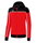 Erima Trainingsjacke Change mit Kapuze (strapazierfähig, mit Reißverschlusstaschen) rot/schwarz Damen