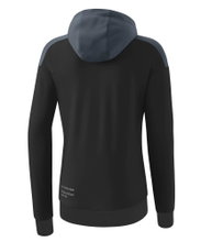 Erima Training Jacket Change with Hood (durable, with zip pockets) black/grey Women