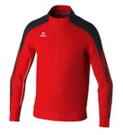 Erima Trainingsjacke Evo Star (Stehkragen, strapazierfähig) rot/schwarz Herren