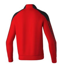 Erima Training Jacket Evo Star (Stand-up Collar, Durable) Red/Black Men's