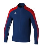 Erima Trainingsjacke Evo Star (Stehkragen, strapazierfähig) navyblau/rot Kinder