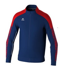 Erima Evo Star Training Jacket (Stand-up Collar, Durable) navy blue/red Men's