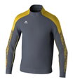 Erima Trainingsjacke Evo Star (Stehkragen, strapazierfähig) grau/gelb Kinder