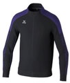 Erima Trainingsjacke Evo Star (Stehkragen, strapazierfähig) schwarz/violett Herren