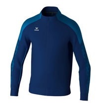 Erima Training Jacket Evo Star (Stand-up Collar, Durable) Navy Blue/Blue Men's