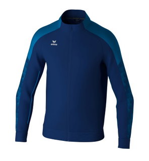 Erima Trainingsjacke Evo Star (Stehkragen, strapazierfähig) navyblau/blau Herren