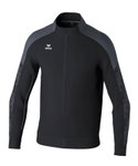 Erima Training Jacket Evo Star (Stand-up Collar, Durable) Black/Grey Kids