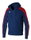 Erima Evo Star Training Jacket with Hood (high wearing comfort) navy blue/red Men's