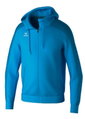 Erima Trainingsjacke Evo Star mit Kapuze (hoher Tragekomfort) curacaoblau Kinder