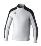 Erima Trainingsjacke Evo Star (Stehkragen, strapazierfähig) weiss/schwarz Herren