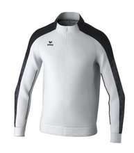 Erima Training Jacket Evo Star (stand-up collar, durable) white/black Men