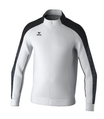 Erima Trainingsjacke Evo Star (Stehkragen, strapazierfähig) weiss/schwarz Herren