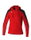 Erima Evo Star Training Jacket with Hood (high wearing comfort) red/black Ladies