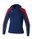 Erima Trainingsjacke Evo Star mit Kapuze (hoher Tragekomfort) navyblau/rot Damen