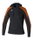 Erima Trainingsjacke Evo Star mit Kapuze (hoher Tragekomfort) schwarz/orange Damen