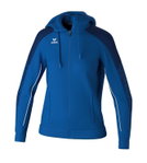 Erima Trainingsjacke Evo Star mit Kapuze (hoher Tragekomfort) royalblau/navyblau Damen