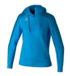Erima Trainingsjacke Evo Star mit Kapuze (hoher Tragekomfort) curacaoblau Damen