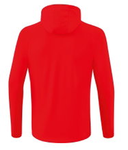 Erima Training Jacket Liga Star with Hood (durable and elastic functional material) red/white Men