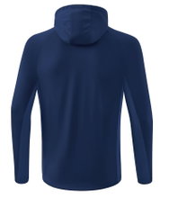 Erima Training Jacket Liga Star with Hood (durable and elastic functional material) navy blue/white Men
