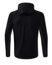 Erima Training Jacket Liga Star with Hood (durable and elastic functional material) black/white Men