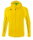 Erima Trainingsjacke Liga Star mit Kapuze (strapazierfähig und elastisches Funktionsmaterial) gelb/schwarz Herren
