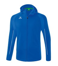 Erima Training Jacket Liga Star with Hood (durable and elastic functional material) royal blue/white Boys