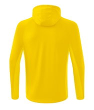 Erima Trainingsjacke Liga Star mit Kapuze (strapazierfähig und elastisches Funktionsmaterial) gelb/schwarz Jungen