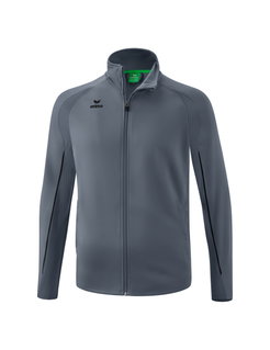 Erima Trainingsjacke Liga Star Polyester (Stehkragen, strapazierfähig) grau/schwarz Herren