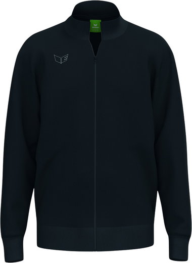 Erima Trainingsjacke Premia (Mischgewebe, angenehmes Tragegefühl) schwarz Herren