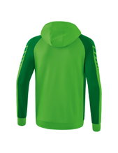 Erima Trainingsjacke Six Wings mit Kapuze (Baumwollmix, weich und bequem) grün/smaragd Jungen