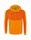 Erima Trainingsjacke Six Wings mit Kapuze (Baumwollmix, weich und bequem) orange Jungen