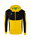 Erima Trainingsjacke Six Wings mit Kapuze (Baumwollmix, weich und bequem) gelb/schwarz Jungen