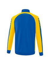 Erima Training Jacket Six Wings Worker (100% Polyester, Stand-up collar, durable) navy blue/yellow Boys