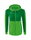 Erima Trainingsjacke Six Wings mit Kapuze (Baumwollmix, weich, bequem, taillierter Schnitt) grün/smaragd Damen
