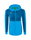 Erima Trainingsjacke Six Wings mit Kapuze (Baumwollmix, weich, bequem, taillierter Schnitt) curacaoblau Damen