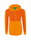 Erima Trainingsjacke Six Wings mit Kapuze (Baumwollmix, weich, bequem, taillierter Schnitt) orange Damen