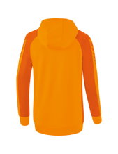 Erima Training Jacket Six Wings with Hood (Cotton Blend, Soft, Comfortable, Tailored Fit) Orange Women