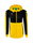 Erima Trainingsjacke Six Wings mit Kapuze (Baumwollmix, weich, bequem, taillierter Schnitt) gelb/schwarz Damen