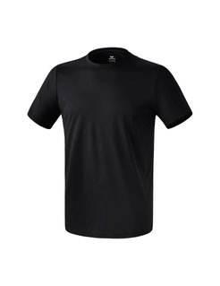 Erima Sport-Tshirt Basic Funktions Teamsport (100% Polyester) schwarz Herren